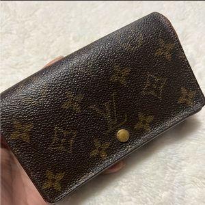 Authentic Louis Vuitton Monogram Porte-Monnaie Tresor Wallet ✨